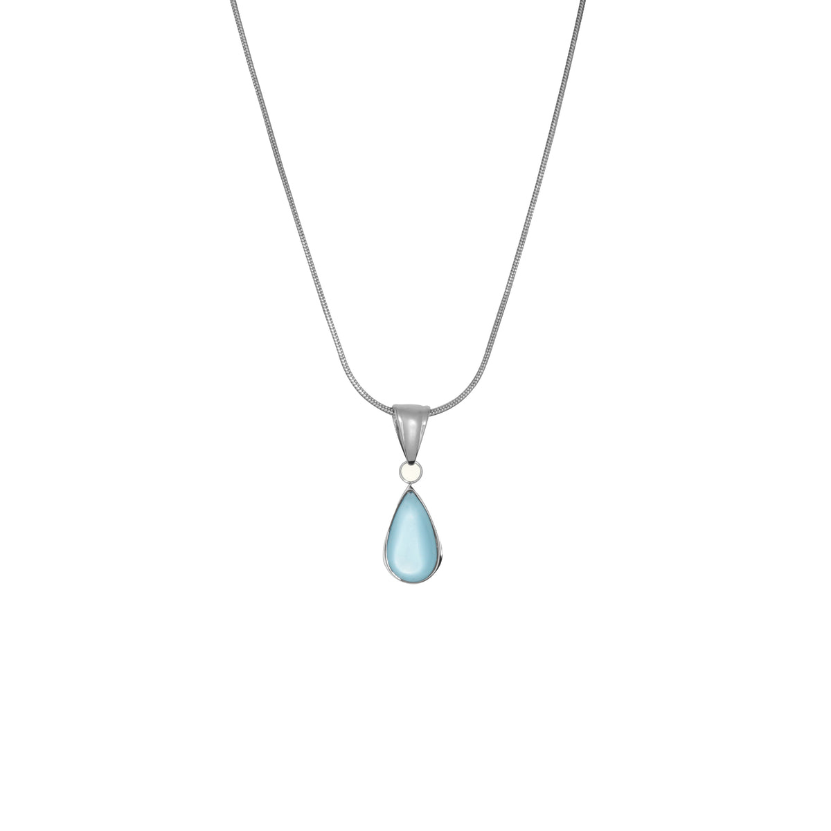 Collar Piedra Aqua