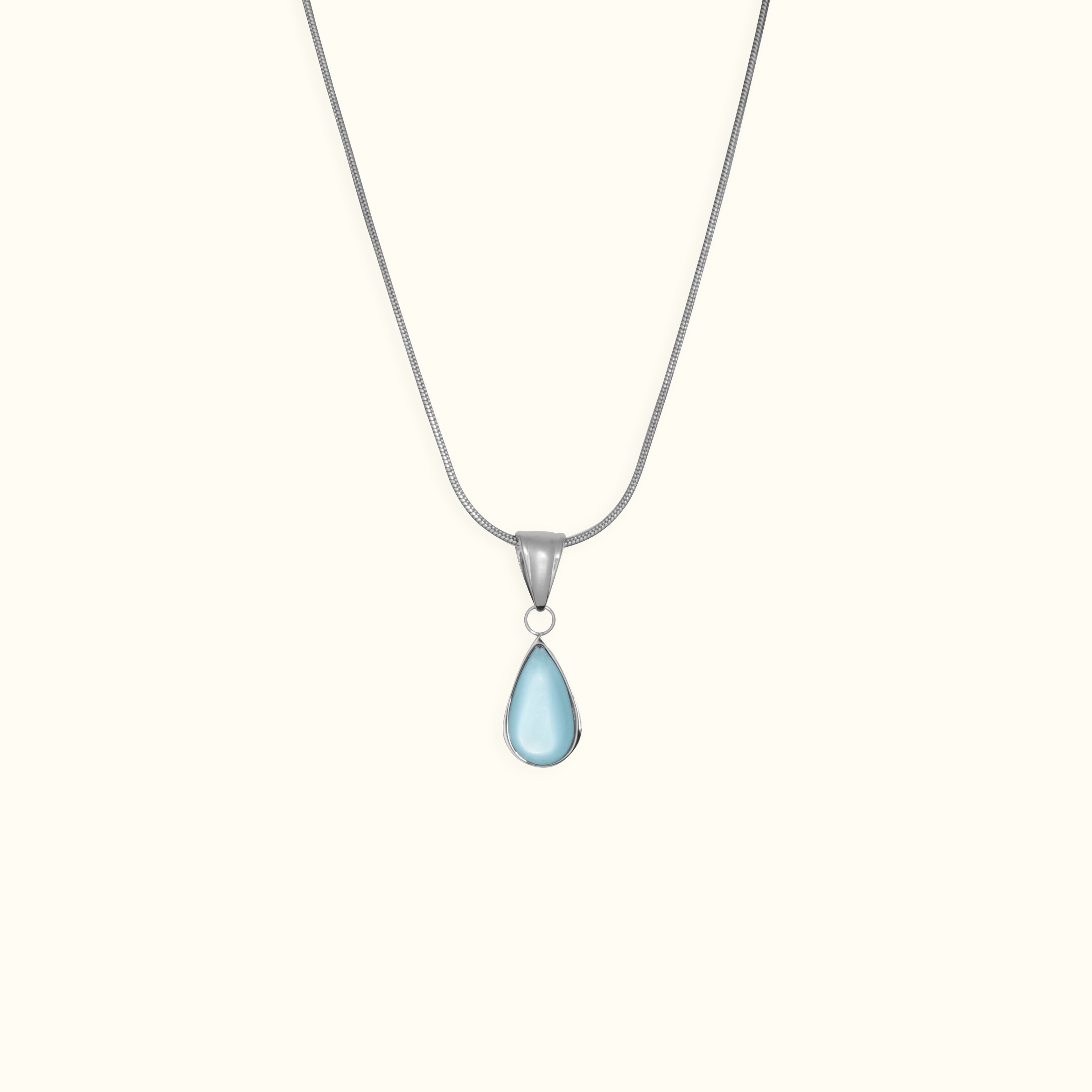 Collar Piedra Aqua