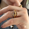 Anillo Mixed metals